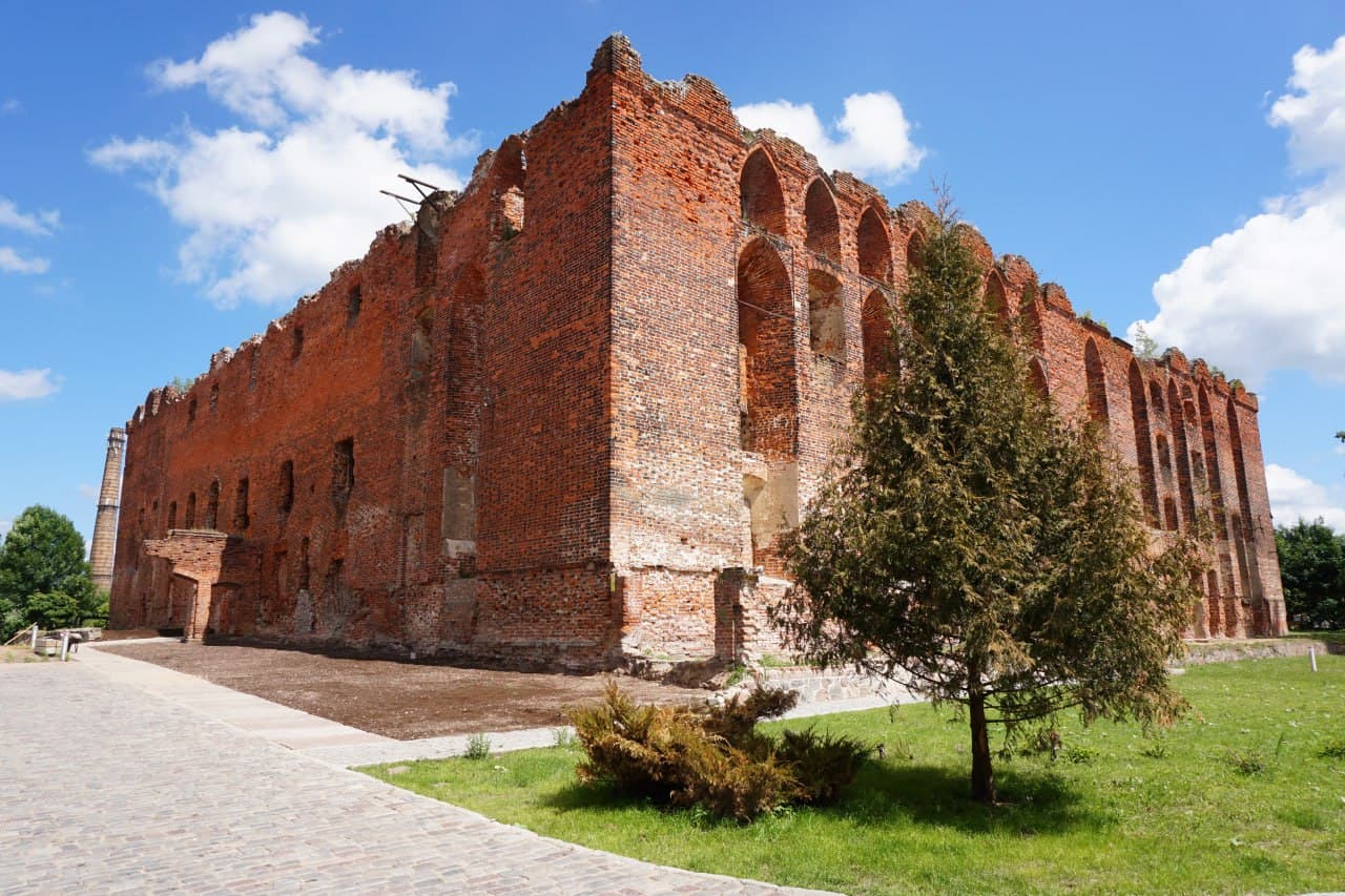 Руины замка Рагнит