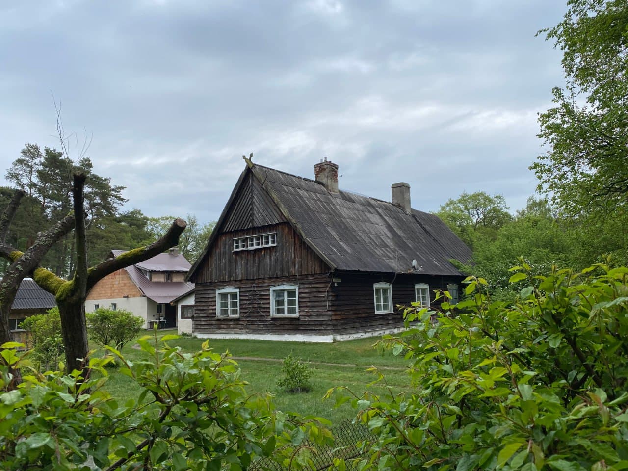 Немецкий сруб на косе